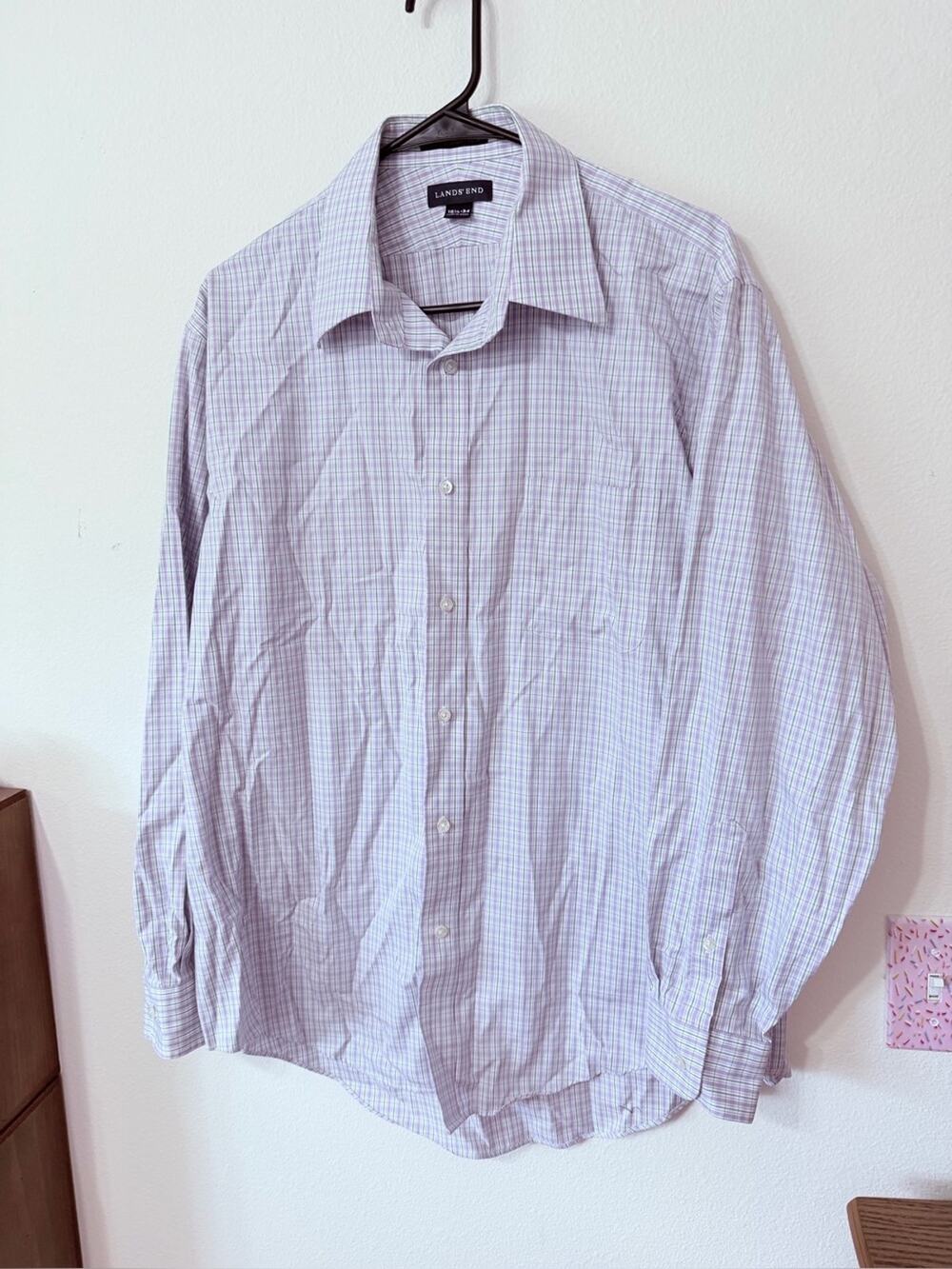 Land’s End men’s button shirt size 16 1/2